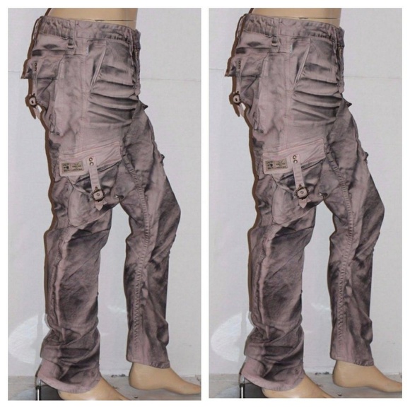 New Men's ROBIN'S JEAN sz 33 Predator Cargo Jeans - Picture 2 of 8